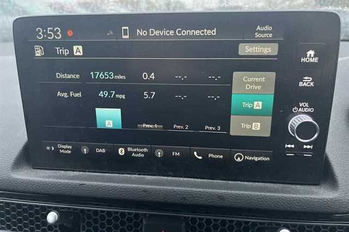 Honda Civic Hybrid 2.0 EHEV SPORT 5DR CVT 